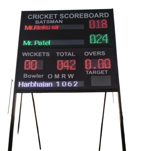 Electronic Cricket Score Board