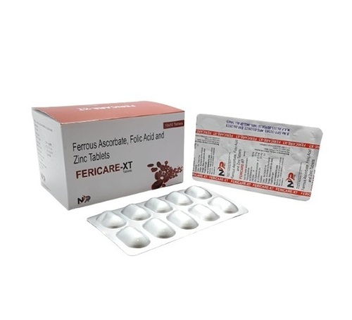 Ferrous Ascorbate Folic Acid Zinc Tablets