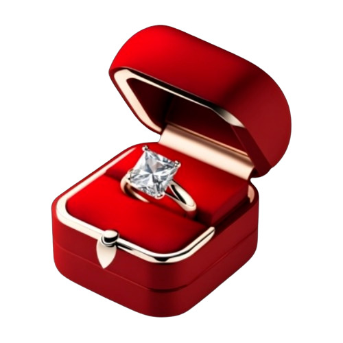Gold Ring Box