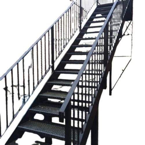 Iron Stairs - Color: Black