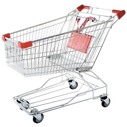 Shopping Trolley - Color: Stainless Steel