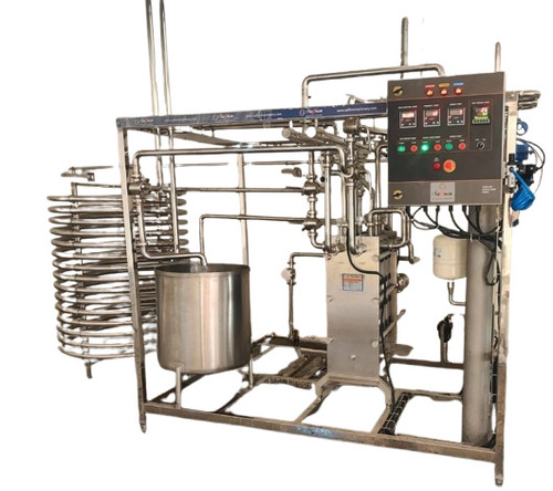 1000 Lph Milk Pasteurizer Plant