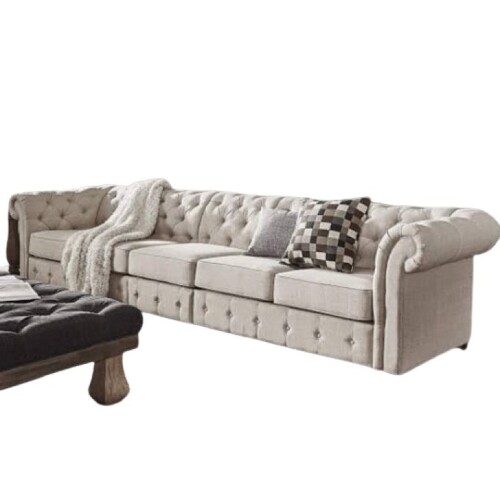 4 Seater Long Sofa - Assembly: No Assembly Required