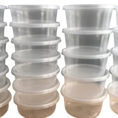 Plastic Containers - Color: Transparent