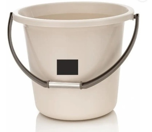 Plastic Plain Design Bucket By Kkg Traders