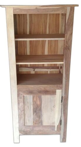 wooden bookshelf