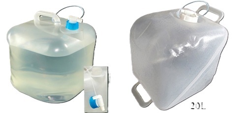 White Semi Collapsible Jerry Can