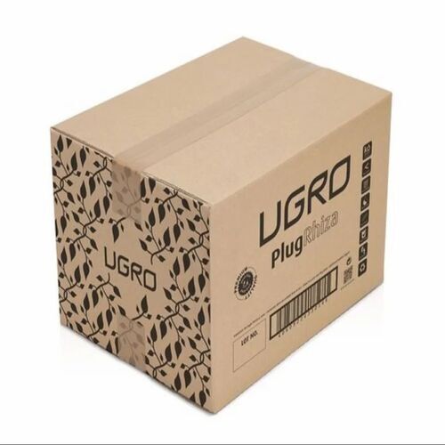 Single Color Printed Corrugated Box - Color: Packing