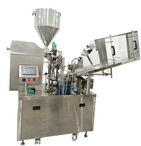 Single Head Rotary Tube Filling Machine