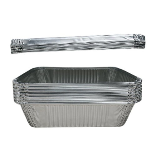 Aluminium Foil Food Container 500 Ml - Color: Silver