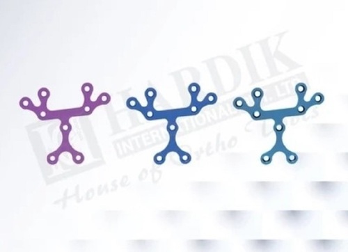Nose Y Shape Plate Titanium