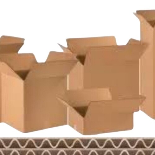 Corrugated Boxes - Color: Black