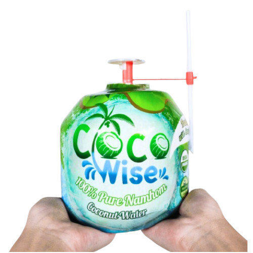 Fresh Coconut Easy Coco - Color: Wrapped With Cocowise Design (Inside Is White Color)