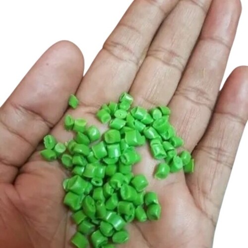 Green Plastic Granules - Grade: Industrial