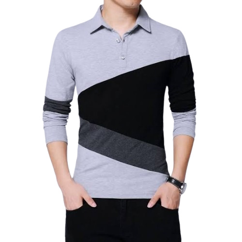 Polo Neck T Shirt