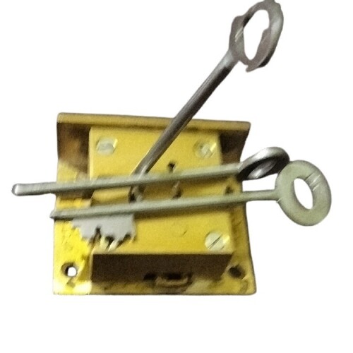 Ss Safe Lock - Color: Golden