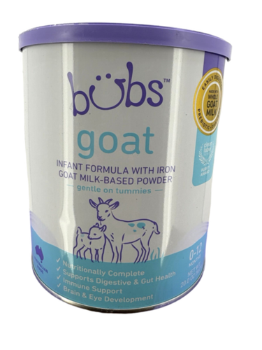 Aussie Bubs, Goat, Infant Formula With Iron Goat Milk-Based Powder, 0-12 Months, 20 Oz (567 G)