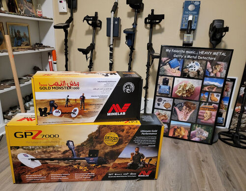 Minelab GPZ-7000 Metal Detector & Gold Monster