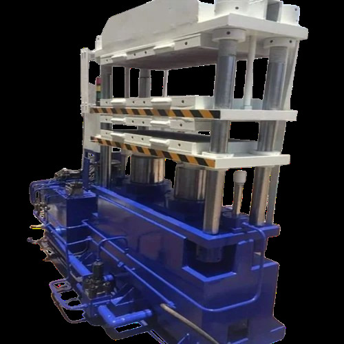 Rubber Moulding Machines - Color: Blue
