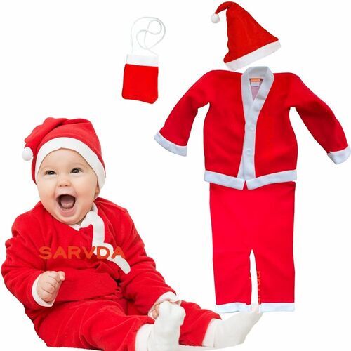 Santa Costume - Color: Red
