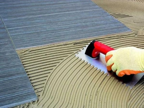 Tile Adhesives - Application: Construction