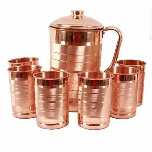 Copper Jug Set