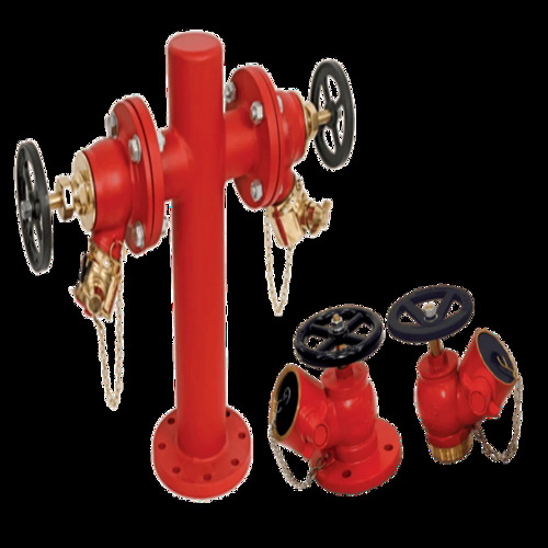 Fire Hydrant System For Buildings - Color: Red