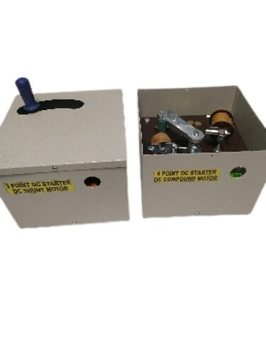 Motor Starter - Color: White