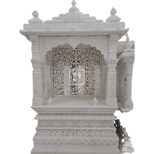 White Marble Home Temple