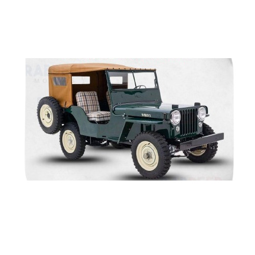 Willys Open Green Modified Jeep