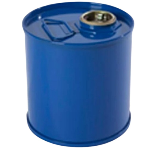 5 Liter Metal Drum  - Color: Blue