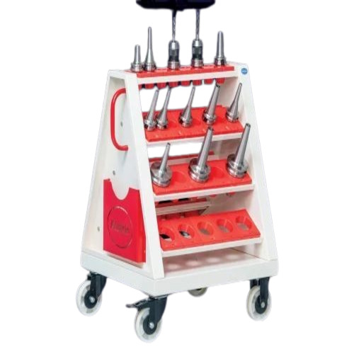 Cnc Tool Trolley - Color: Red