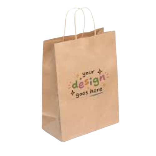 Customized Paper Bag - Color: Brown