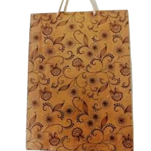 Designer Paper Bag - Color: Brown