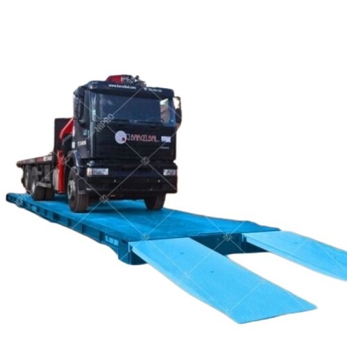 Army Base Weighbridge - Color: Blue