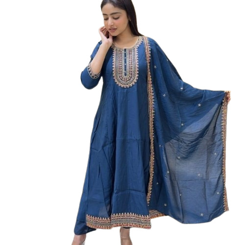 Blue Color Ladies Kurti