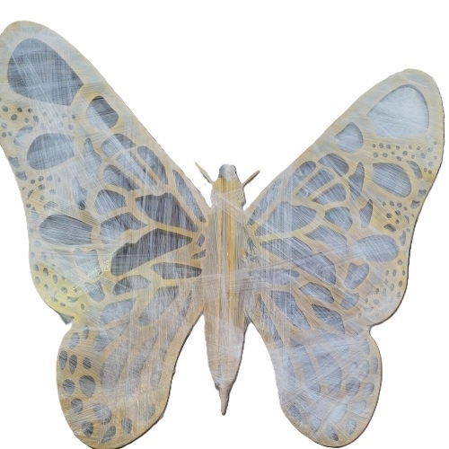 Metal Butterflies Topiery