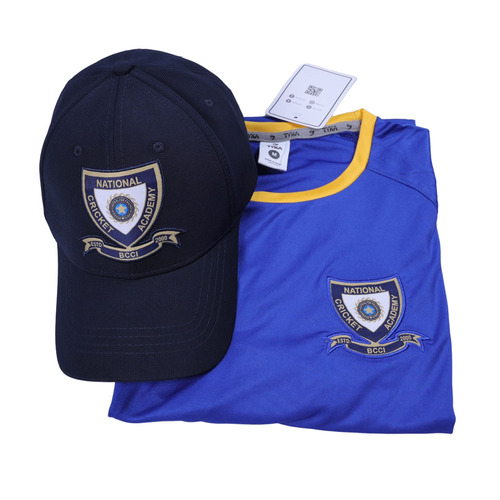 Bcci Cricket Cap & T-Shirt Combo Set