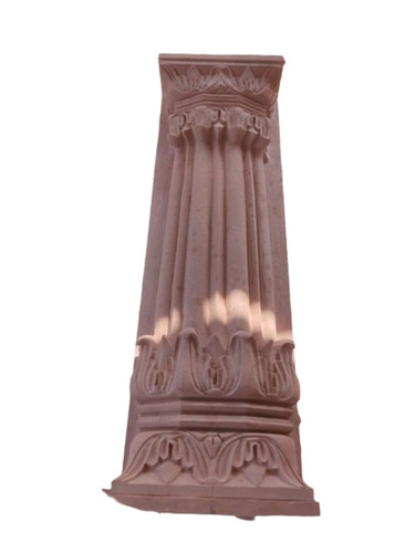 Carved Stand Stone Pillar