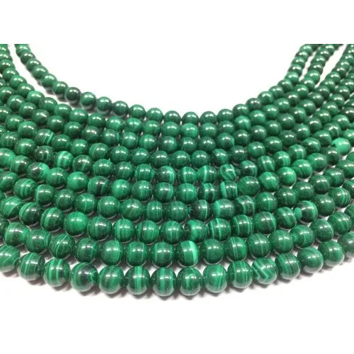 Green Malachite Beads