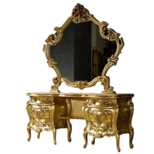 Hand Carved Dressing Table