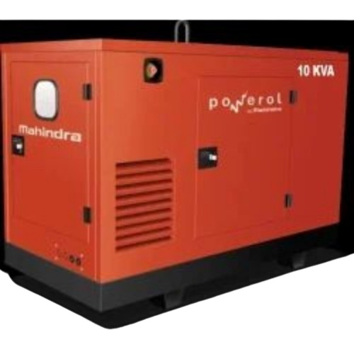 Mahindra Diesel Generator - Color: Red