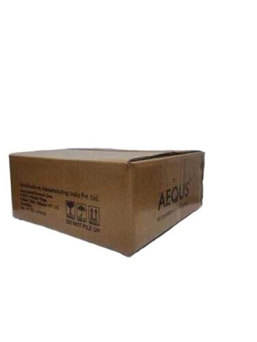 Single Color Printed Corrugated Box - Artwork: Customized