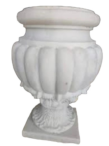 White Marble Planter Pot