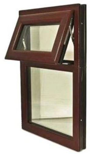 Wooden Texture Upvc Window