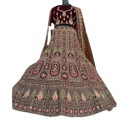 Embroidered Bridal Lehenga