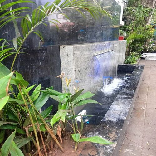 Garden Marble Wall Fountains - Color: Black