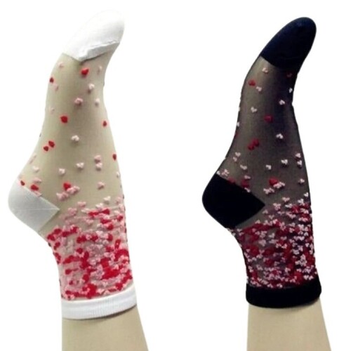 Ladies Transparent Socks - Age Group: Adult