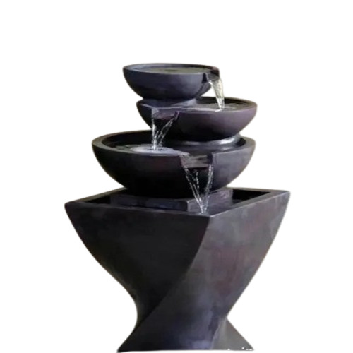 Marble Water Fountain - Color: White
