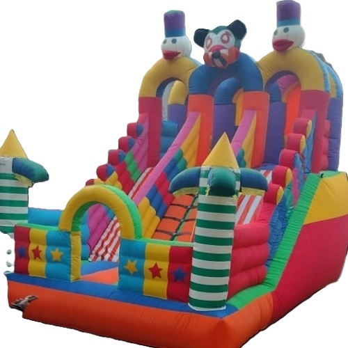 Multicolor Inflatable Bounce 